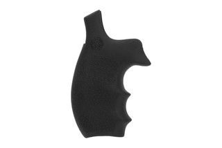 Smith and Wesson K frame revolver grips feature a Bantam style with finger grooves